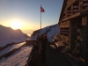 Sunset at the Trient Hut